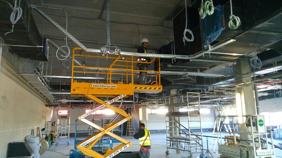 montaje de conductos